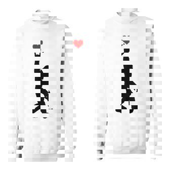 Asl Bigfoot I Love Youign Language Bigfoot I Love You Asl スウェットシャツ - Kawaiitshirt