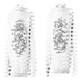 Azoth アゾット Rebis、バジル・バレンタイン、錬金術 Basilalentine スウェットシャツ - Kawaiitshirt