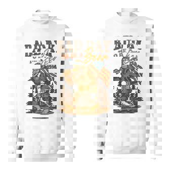 Bad Day To Be A Beer 4Th Of July Big Foot Drinking Sweatshirt | Mazezy