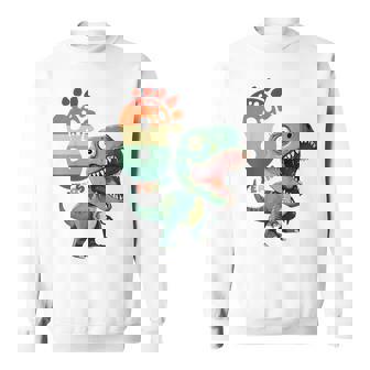 Bambino Cute T-Rex Tyrannosaurus 8 Years Boy 8Th Birthday Dino Felpa - Novitaregali