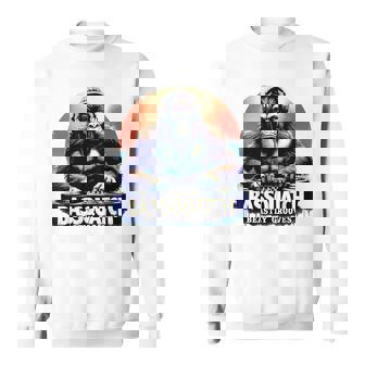 Bassquatch 音楽愛好家のためのサスカッチdjデザイン スウェットシャツ - Kawaiitshirt