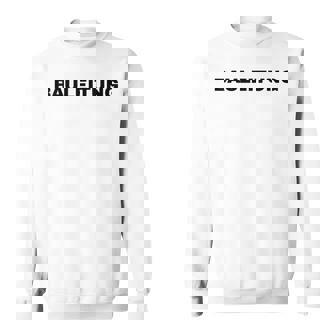 Bauleitung -Orderseite Sweatshirt - Geschenkecke