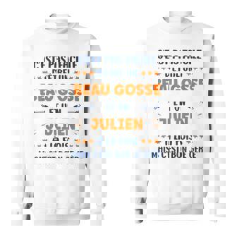 Beau Gosseuper Julien Garçon Prénom Humour Julien Sweater e - Cadeauxyz