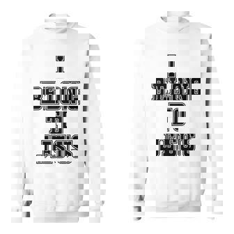 I Belong To Jesus Kaka I Belong To Jesus Sweatshirt - Seseable