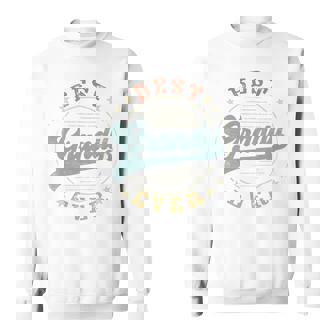 Best Grandy Ever Father's Day Grandy Vintage Emblem Sweatshirt - Thegiftio