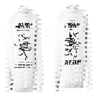 Big Bang Theory ロゴ チーム シェルドン アトム ライト スウェットシャツ - Kawaiitshirt