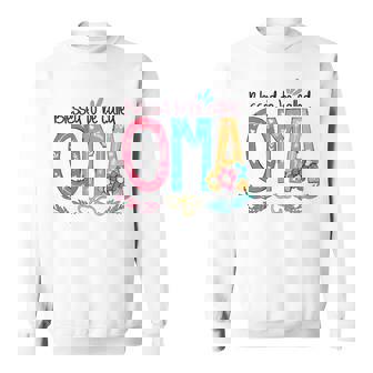 Blessed To Be Called Oma Colorful-Grandma Sweatshirt - Monsterry