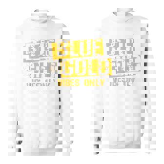 Blue And Gold Game Day Group High School Football Sweatshirt - Monsterry