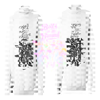 Boots On The Ground Boot Cowboy Western Cowgirl Linedance Sweatshirt - Monsterry