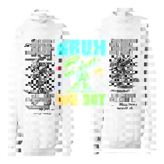 Bruh We Out Teachers Appreciation Last Day Of School Gamer Sweatshirt - Monsterry