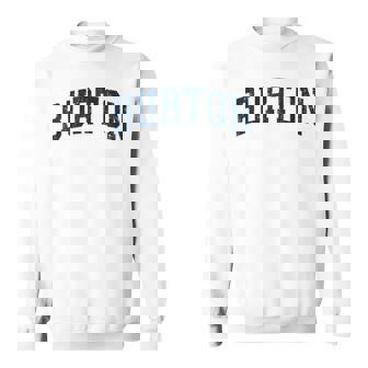 Burton Michigan Mi ヴィンテージ スポーツデザイン ネイビーデザイン スウェットシャツ - Kawaiitshirt