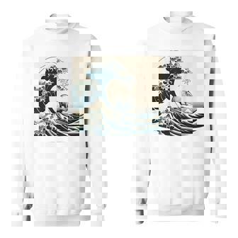 Capybaraurf Japonais Grandeague – Cochon D'inde Drôle Sweater e - Cadeauxyz