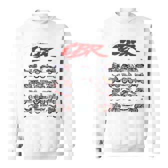 Cbr、オートバイ、バイク、バイカー、スポーツバイクの進化。 スウェットシャツ - Kawaiitshirt