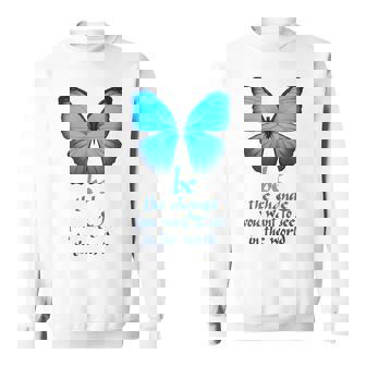 Be The Change 蝶 スウェットシャツ - Kawaiitshirt
