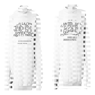 Chapel Hill Vintage Classic Text North Carolina Nc Sweatshirt - Thegiftio