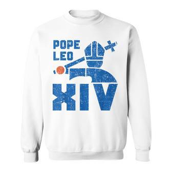 Chicago Pope Leo Xiv Da Pope Baseball Sweatshirt - Thegiftio UK