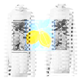 Citrons Méditerranéens Frais Italie Sweater e - Cadeauxyz