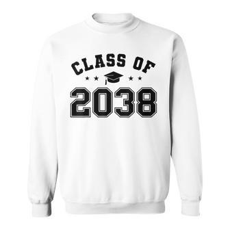 Class Of 2038 Grow With Me Kindergarten Back To School Sweatshirt - Thegiftio UK