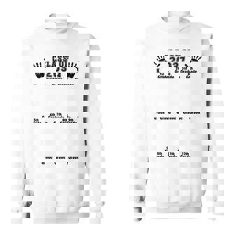 Class Of 2037 Grow With Me 手形 幼稚園 12年生 スウェットシャツ - Kawaiitshirt