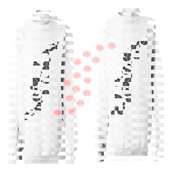 Coccinelle Rouge Et Noire À Pois Coccinelle Mignonne Sweater e - Cadeauxyz