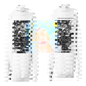 Cockerpanieltarry Night Christmasan Gogh Doganta Hat 長袖tシャツ スウェットシャツ - Kawaiitshirt