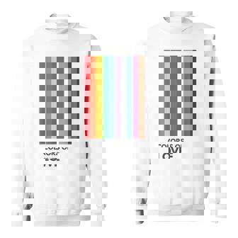 Colors Of Love Lgbt Flag Pride Month トランスジェンダー レインボーtシャツ スウェットシャツ - Kawaiitshirt