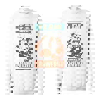 Crawford Last Name Retro Family Crawford Boxing Sweatshirt | Mazezy