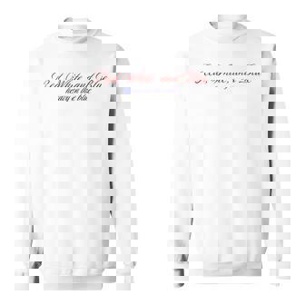 Cute Red White And Blue Feminist 4Th Of July Liberal Sweatshirt - Thegiftio