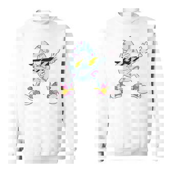 Dabbing Easter Egg Cartoon Dab Sweater e - Cadeauxyz