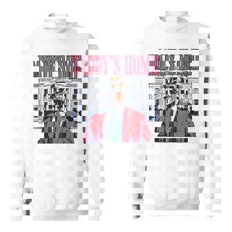 Daddy's Home White House 2025 President Trump Sweatshirt - Thegiftio