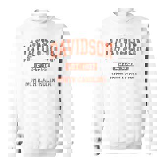 Davidson ノースカロライナ Nc ビンテージ アスレチック スポーツデザイン スウェットシャツ - Kawaiitshirt