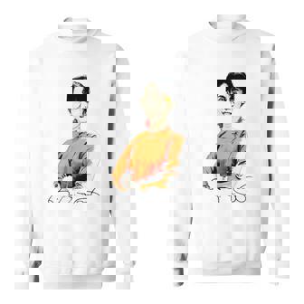 Daw Aunganuu Kyi-Signature 長袖tシャツ スウェットシャツ - Kawaiitshirt