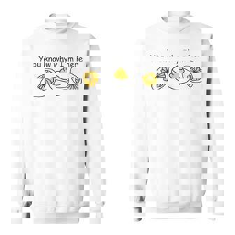 Deviled Egg You Know Why I'm Here Retro Thanksgiving Dinner Sweatshirt | Mazezy