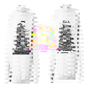 Dj フトアゴヒゲトカゲ 音楽愛好家のキッズ ディージェイ スウェットシャツ - Kawaiitshirt