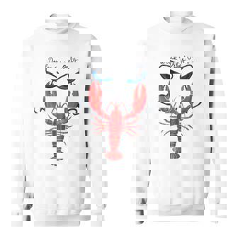 Dolce Vibes Only Vibes Martini Red Lobster Italian Summer Sweatshirt | Mazezy