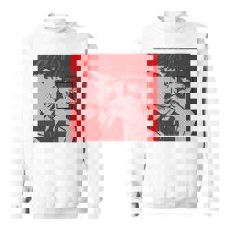 Dot Pattern Original Icon Official Illustration Red 長袖tシャツ スウェットシャツ - Kawaiitshirt