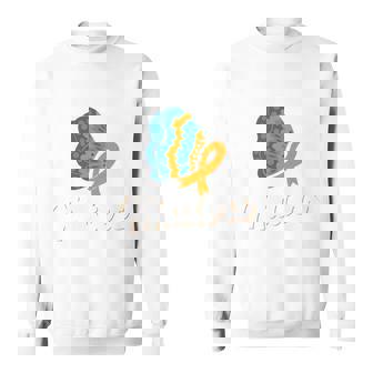 Early Detection Matters Ribbon Appendix Cancer Awareness 長袖tシャツ スウェットシャツ - Kawaiitshirt