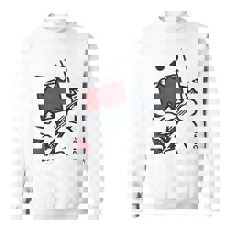 Electric Guitar Domo Kun Emo Scene Y2k Sweatshirt - Monsterry
