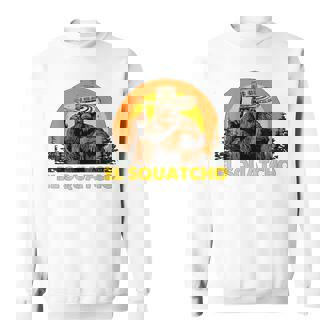 Elquatcho 面白いシンコ・デ・マヨ ビッグフット サスカッチ スウェットシャツ - Kawaiitshirt