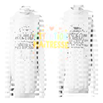 Enfant Humour Enfant Rentréecolaire Attention Enseignant Je Arrive Sweater e - Cadeauxyz