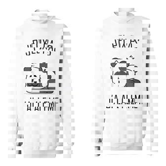 Enfant Enfant Je Peux Pas J'ai La Flemme Humour Drôle La Flemme Sweater e - Cadeauxyz