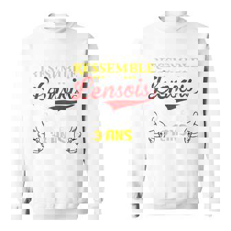 Enfantoici À Quoi Ressemble Un Lensois Anniv 3 Ans Humour Sweater e - Cadeauxyz