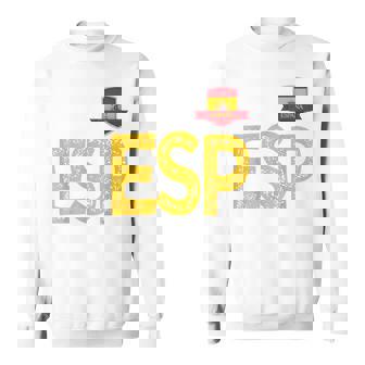 Espagne España Drapeau Humain Lettre E Et Et P Espagne España Sweater e - Cadeauxyz