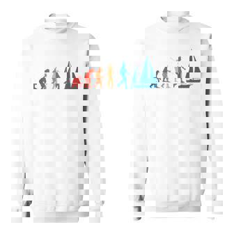 Evolution Graphic ヨット 船長 セーリング 海 ボート ヨット スウェットシャツ - Kawaiitshirt