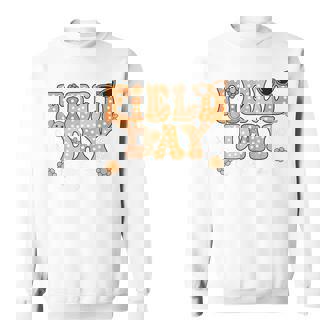 Field Day Orange Team Color Field Trip Team Game Competition Sweatshirt | Mazezy