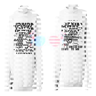 Fireworks Director If I Run You Run 4Th Of July Fireworks Sweatshirt - Monsterry