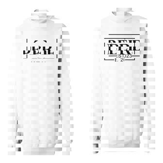 First Time Father For New Pepere Expecting Pepere 2023 Sweatshirt - Thegiftio UK