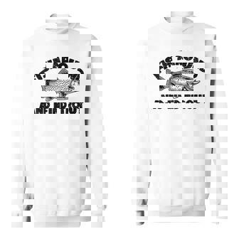 Fish Around Find Trout Fisherman Fishing Joke Sweatshirt | Seseable FR