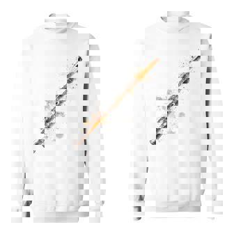 Flûte Transversale Instrument De Musique Illustration Flûte Transversale Sweater e - Cadeauxyz