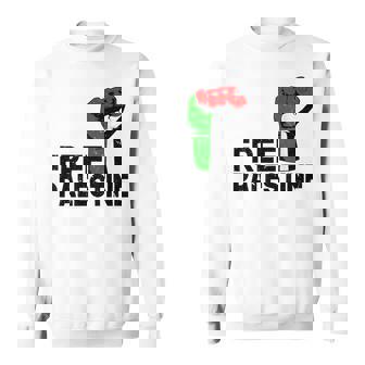 Free Palestine パレスチナの旗無料パレスチナ スウェットシャツ - Kawaiitshirt